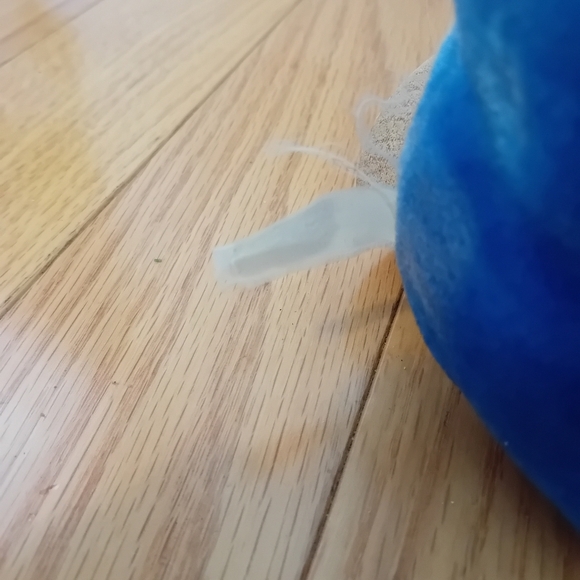 Vintage 80s‎ Eden Toys 8" Plush Train W/ Moving Wooden Wheels - Picture 7 of 8